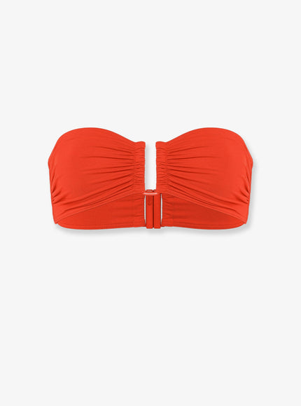 Eres Lycra Bikini Top Rosso