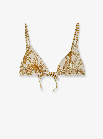 Eres Nylon Bikini Top Oro