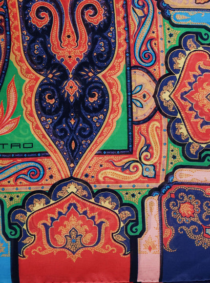 Etro Multicolor Silk Foulard