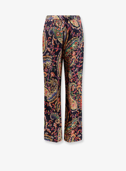 Etro Multicolor Fabric Trousers