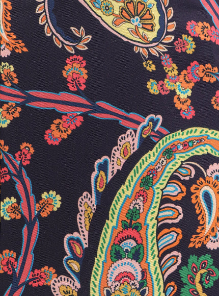 Etro Multicolor Fabric Trousers