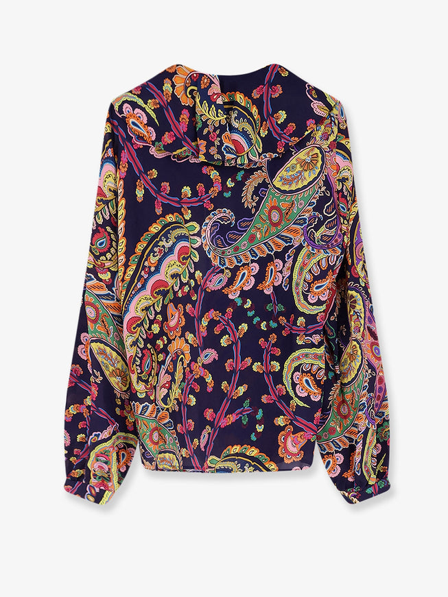 Etro Multicolor Viscose Shirt