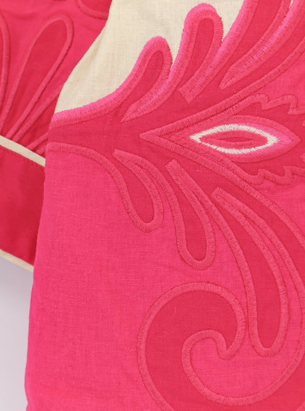 Farm Rio Linen And Viscose Blend Kimono