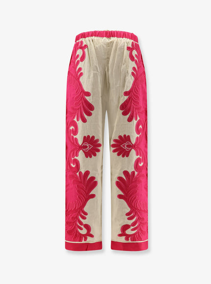 Farm Rio Linen And Viscose Blend Trousers