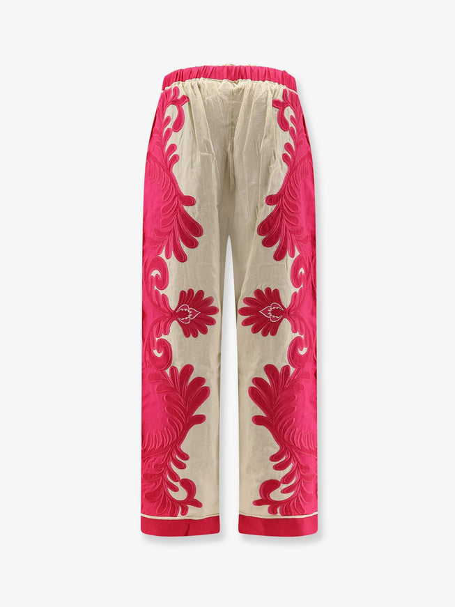 Farm Rio Linen And Viscose Blend Trousers