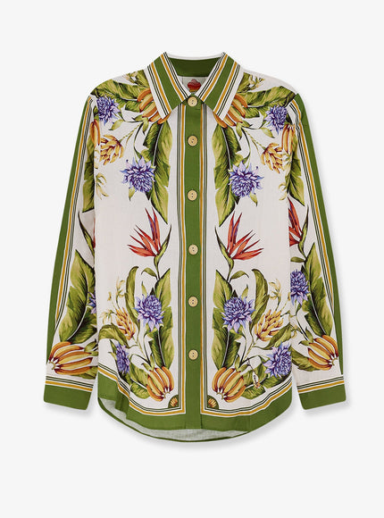 Farm Rio Tropical Linen And Viscose Tropicalscarfsand