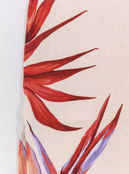 Farm Rio Strelizia Linen Dress