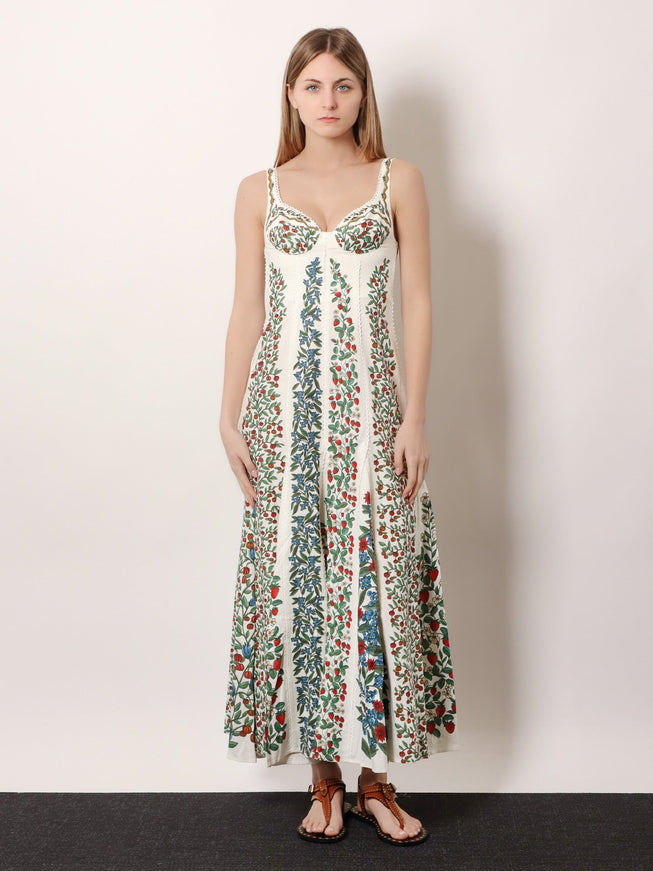 Farm Rio Fruit Beauty Multicolor Dress