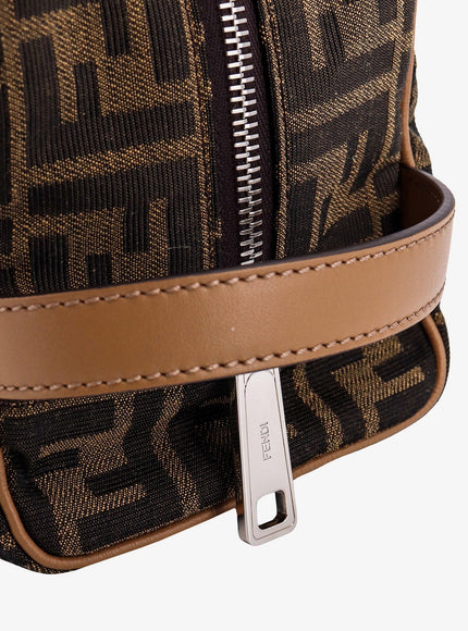 Fendi Ff Jacquard Fabric Medium Beauty Case