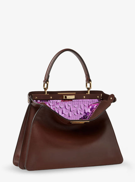 Fendi Peekaboo Iseeu Medium Leather Handbag