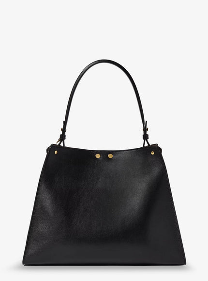 Fendi Fend Way Medium Leather Shoulder Bag With Contrasting Lining