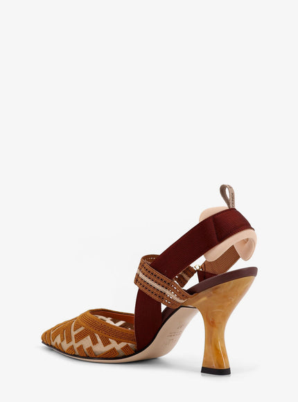 Fendi Colibrì Ff Fabric Décolleté