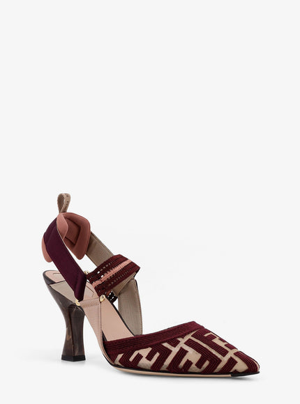 Fendi Colibrì Ff Fabric Décolleté