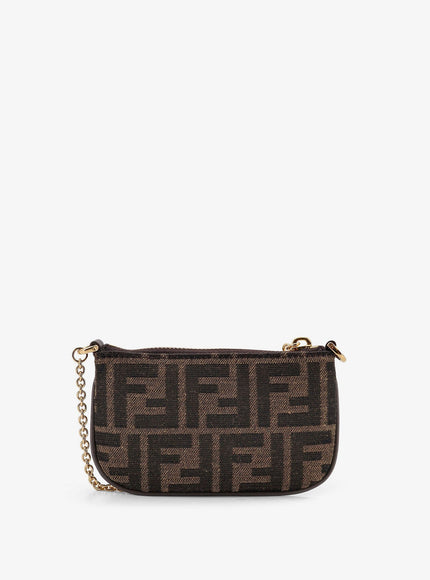 Fendi Ff Fabric Coin Purse
