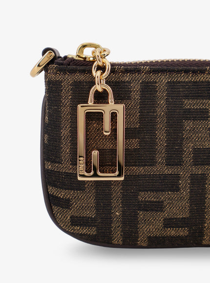 Fendi Ff Fabric Coin Purse