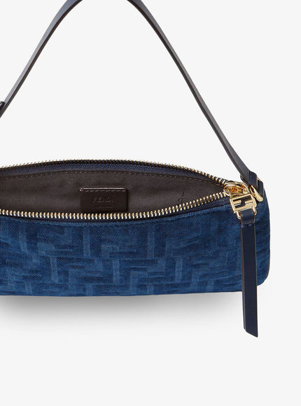 Fendi Flat Ff Fabric Shoulder Bag