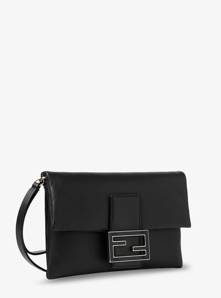 Fendi Mamma Baguette Leather Crossbody Bag
