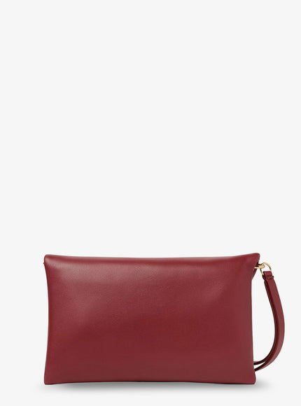 Fendi Mamma Baguette Leather Crossbody Bag