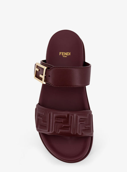 Fendi Fendi Feel Low Leather Sandals