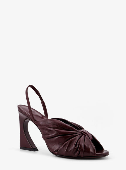 Fendi Decolleté Arco In Pelle