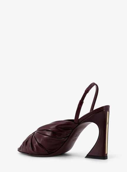 Fendi Decolleté Arco In Pelle