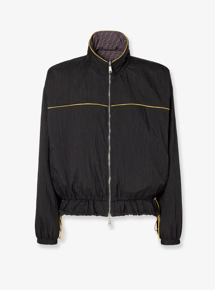 Fendi Reversible Nylon Jacket Black