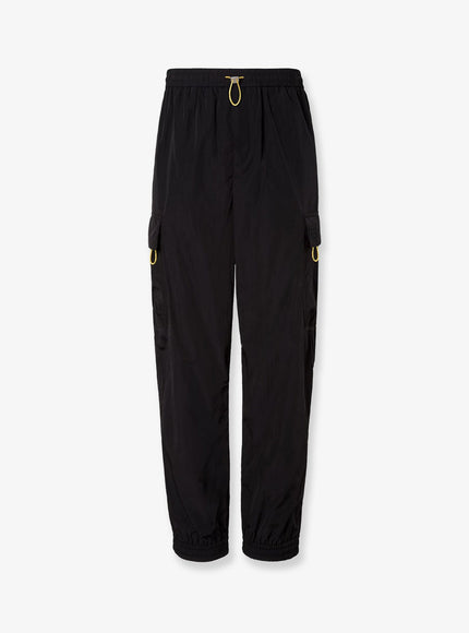 Fendi Cargo Nylon Trousers Nero