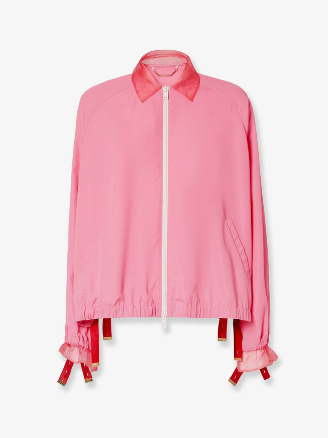 Fendi Technical Viscose Jacket Azalea 26