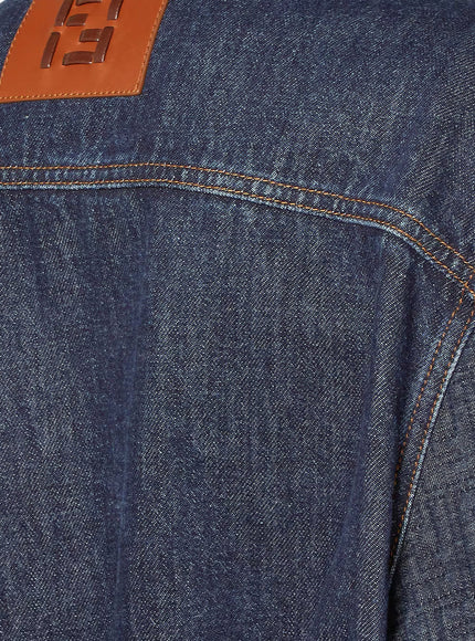 Fendi Ff Denim Jacket