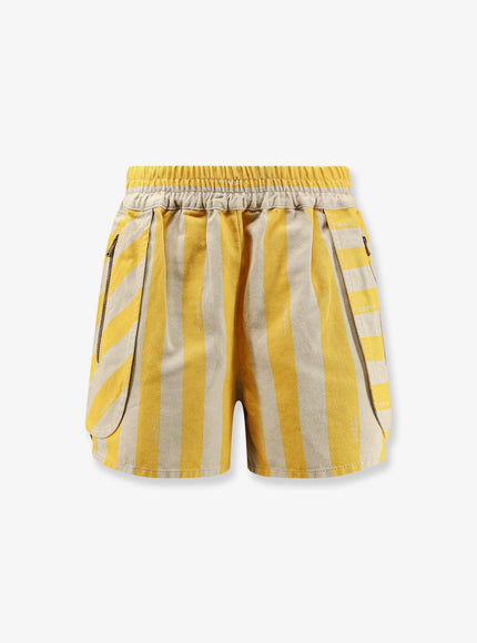 Fendi Cotton And Linen Shorts Ginestra 26