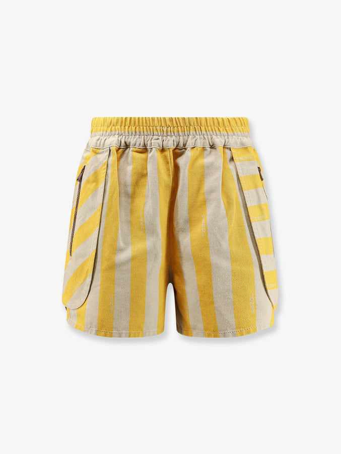 Fendi Cotton And Linen Shorts Ginestra 26