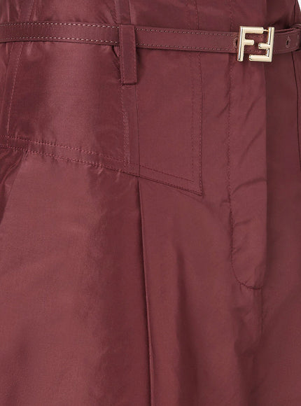 Fendi Taffeta' Trousers