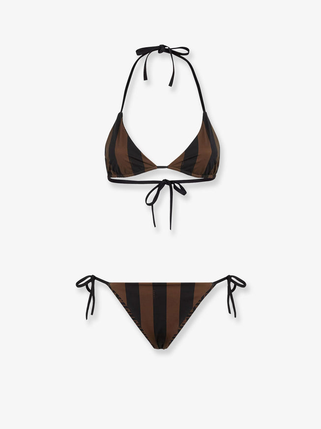 Fendi Reversible Bikinis Tabacco Moro