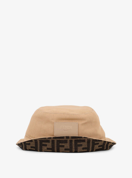 Fendi Cotton Bucket Hat S.+Tartan Multicolor