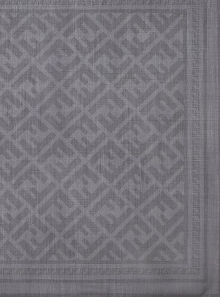 Fendi Wool And Silk Scarf