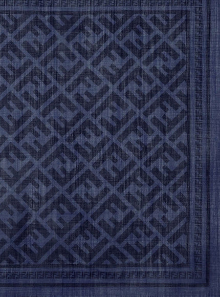 Fendi Wool And Silk Scarf