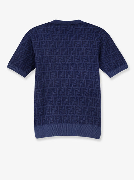 Fendi Ff Wool And Silk Sweater