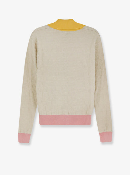 Fendi Cotton And Silk Sweater