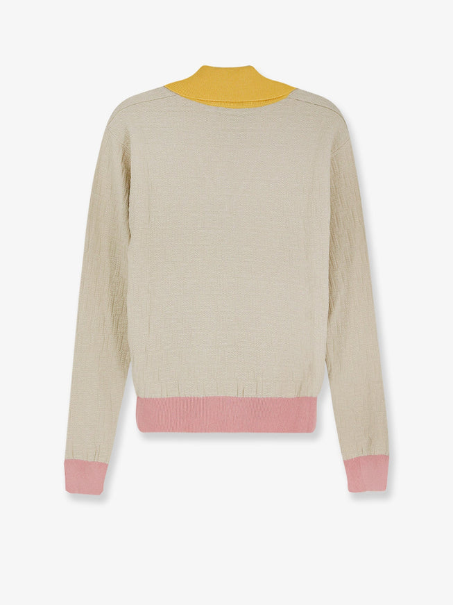 Fendi Cotton And Silk Sweater