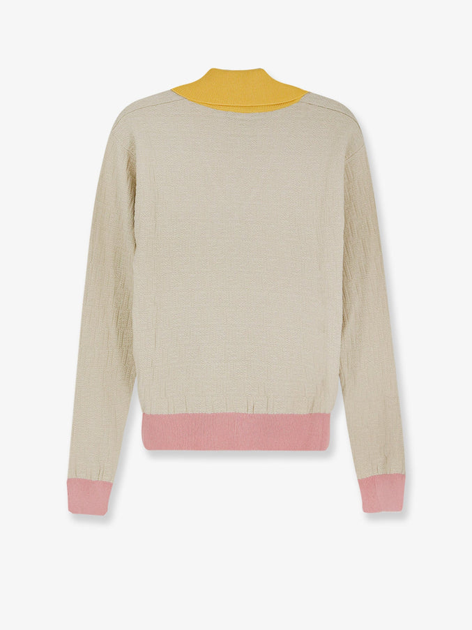 Fendi Cotton And Silk Sweater