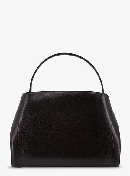 Ferragamo Hug Leather Shoulder Bag With Logo On The Front