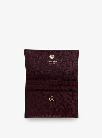 Ferragamo Ferragamo Leather Card Holder