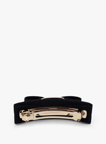 Ferragamo Hair Clip With Iconic Vara Bow