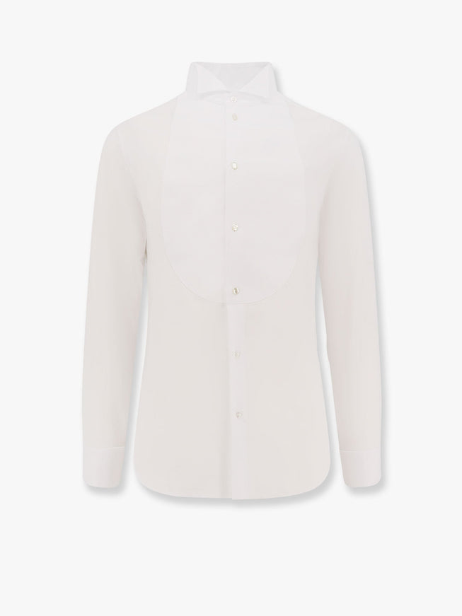 Giorgio Armani Cotton Shirt Optical White