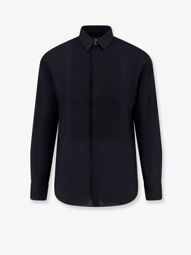 Giorgio Armani Cotton Shirt Black Beauty
