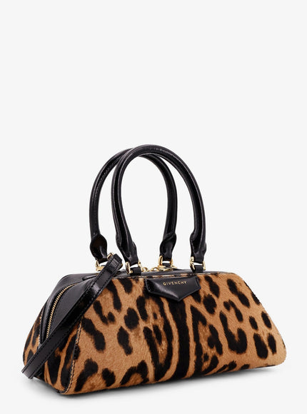 Givenchy Antigona East West Mini Pony Skin Crossbody Bag With Animal Print