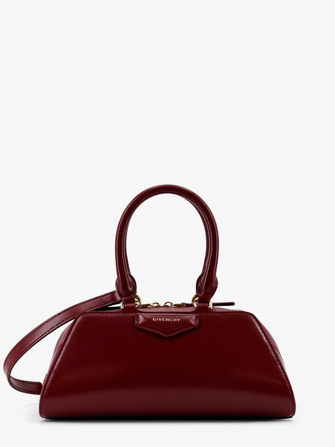 Givenchy Antigona Ew Mini Leather Crossbody Bag Uni Burgundy