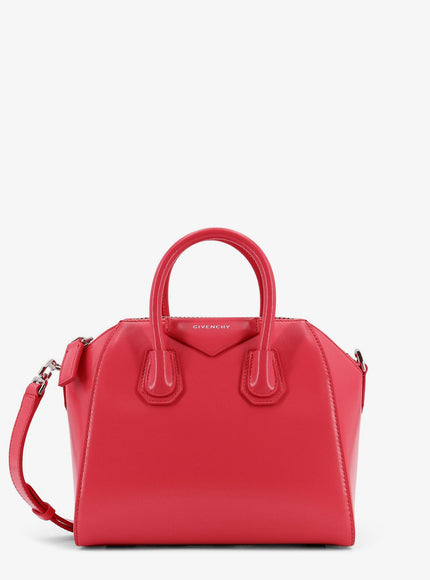 Givenchy Antigona Mini Leather Crossbody Bag Uni Bright Peach