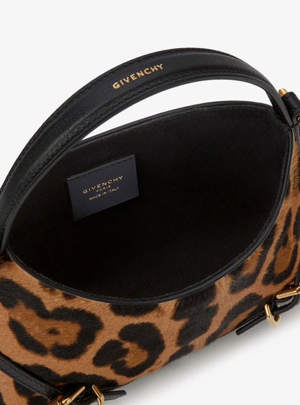 Givenchy Voyou Nano Bag Pony Skin Crossbody Bag With Animal Print