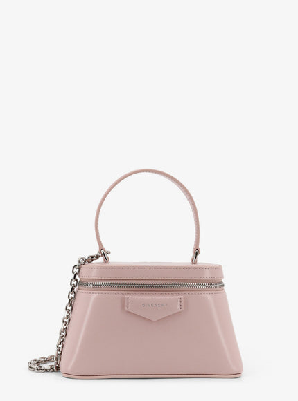 Givenchy Antigona Vanity Bag Leather Crossbody Bag Uni Babypink